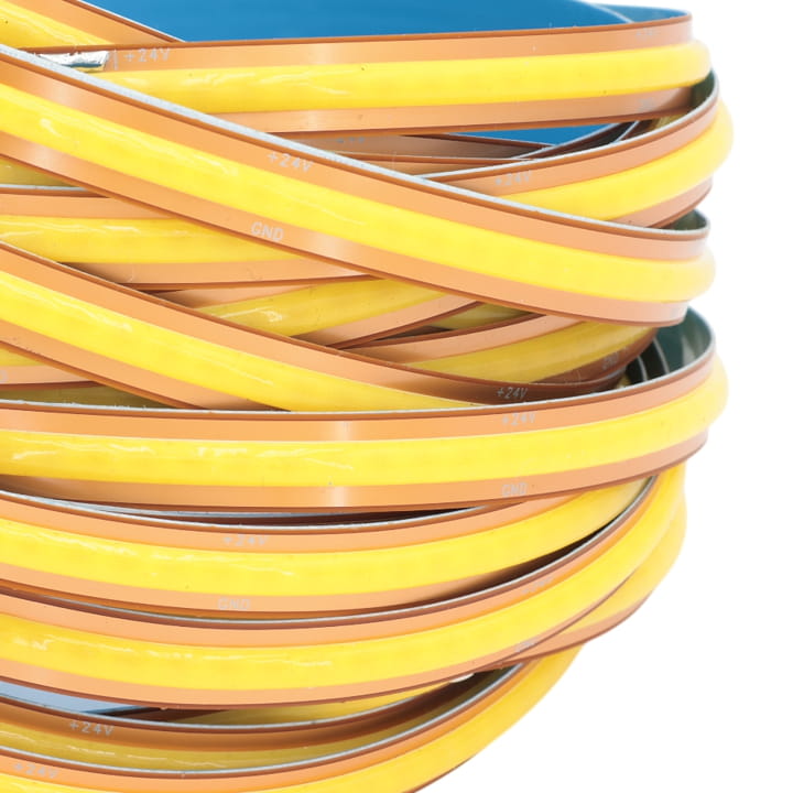 LED pásek COB 24V / 480LED / 12W / 6000K / IP20 / 8mm / PRO+ FREE-CUT